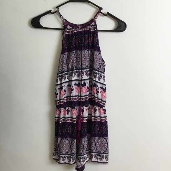 MOSSIMO XS used multi color Romper - Picture 1 of 16